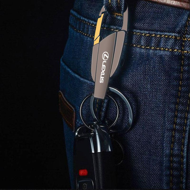 Zinc Alloy Key Ring Men Keychain Customize Logo For Lexus F SPORT ES RX NX LS UX LM LX GX LC RZ IS CT GS RC HS SC TX LBX IS300 R