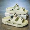Summer Mens Slippers 2025 New Indoor Outdoor Sandals Beach Comfortable Soft Slides Clogs Casual Shoes Men Platform Home Slippers