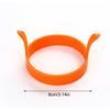 Omelette Ring Round Silicone Maker Non-Stick Non-Slip Heat-Insulating Omelette Ring Fried Egg Mold Household Tools Kitchen