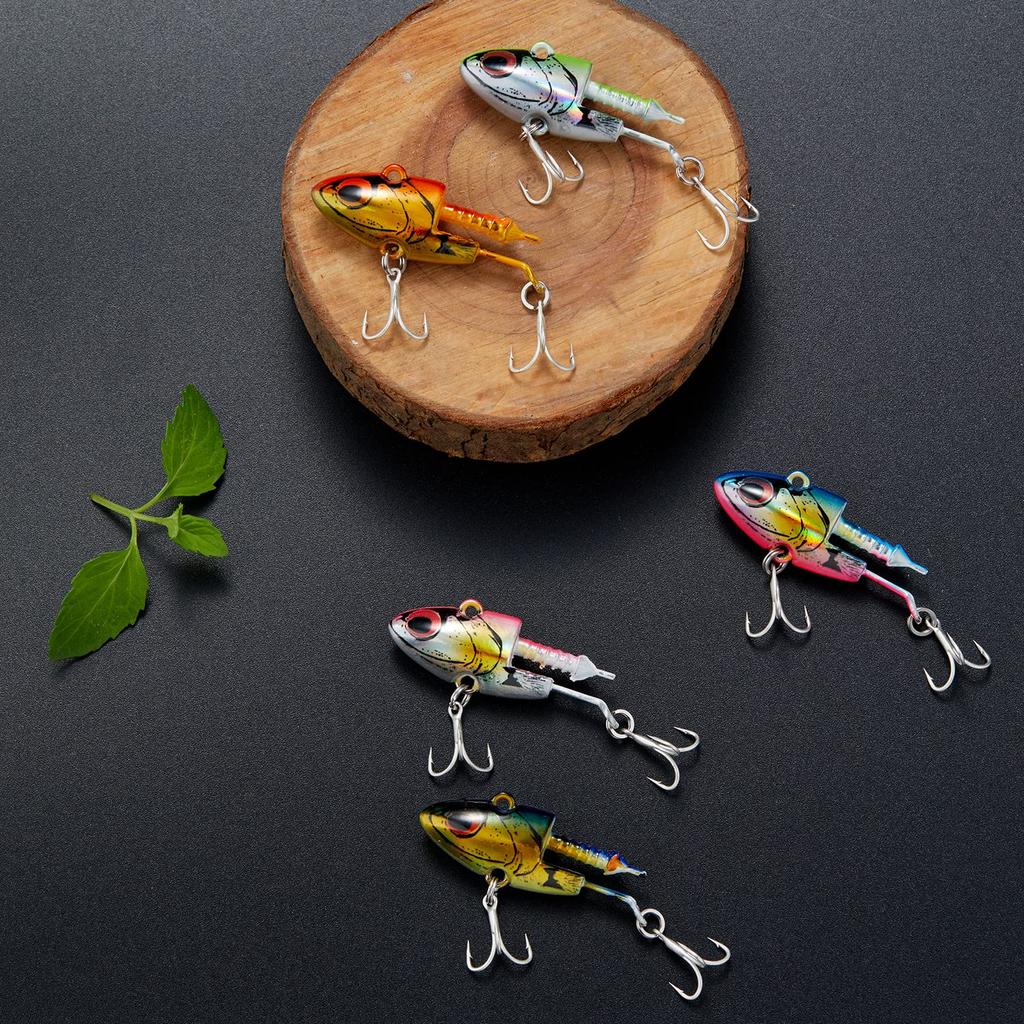 Seiran Sea Bass Jig Set of Variety Heads for Sea and Spanish Mackerel Lures Heads, 16g, 22g, 28g, 5, Bass, Flounder, Bluefish,
