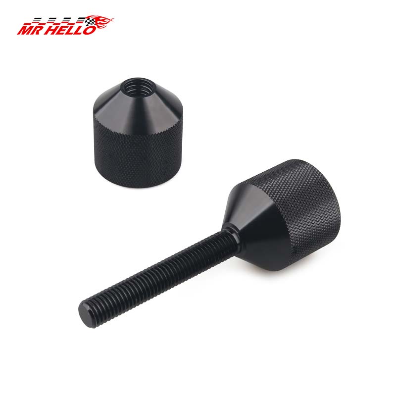 4 Pcs Aluminium Flange Two Hole Pins 1-1/8” Two Hole Alignment Pins 1-5/8” Detachable Flange Double Hole Pins