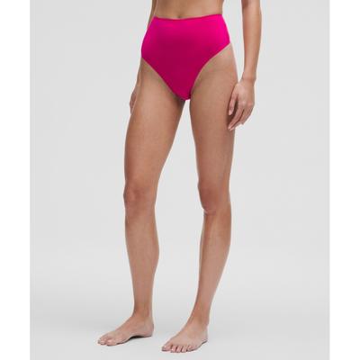 Wundermost Ultra Soft Nulu High Waist Thong Underwear Passionate