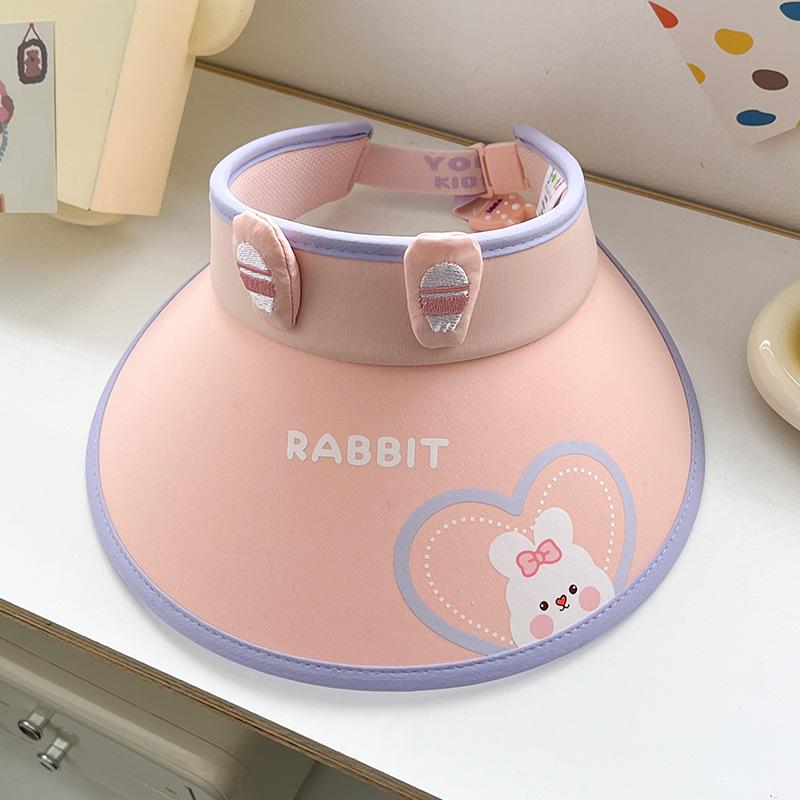 Kinder Sonnenschutzhut Sommer Mädchen UV Anti Luft Zylinder Cartoon Baby Junge Große Krempe Outdoor Sonnenhut