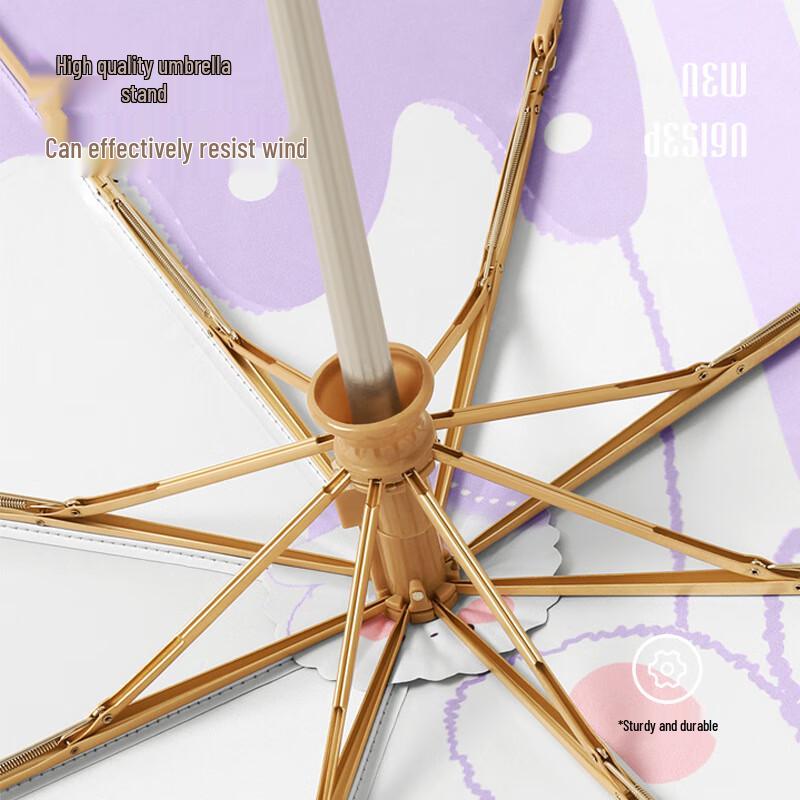 Nanqiao Automatic Illustration Rain/Sun Umbrella