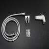 Handheld Toilet Faucet Adjustable Abs Shower Bidets Pressurized Sprinkler Nozzle Toilet Cleaning Flusher Bathroom Parts