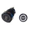19Mm Metal Push Button Switch 1No1Nc Momentary Latching Ip67 E60 Car Start Ignition Push Button Switch With Led Light 12V 24V