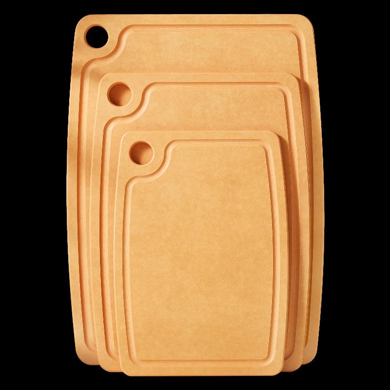 Formaldehyde-Free Antibacterial Pine Fiber Cutting Board Set