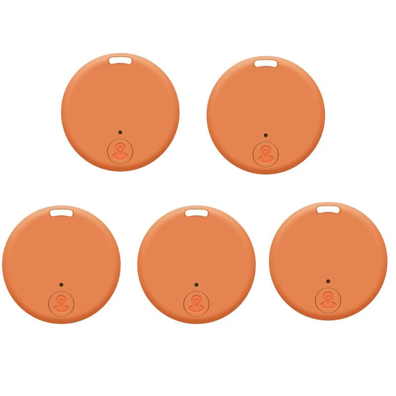 5pcs For IOS Android Smart Finder Locator Accessory Mini GPS Tracker Bluetooth 5.0 Anti-Lost Device Tracking Pets Kid Bag Wallet
