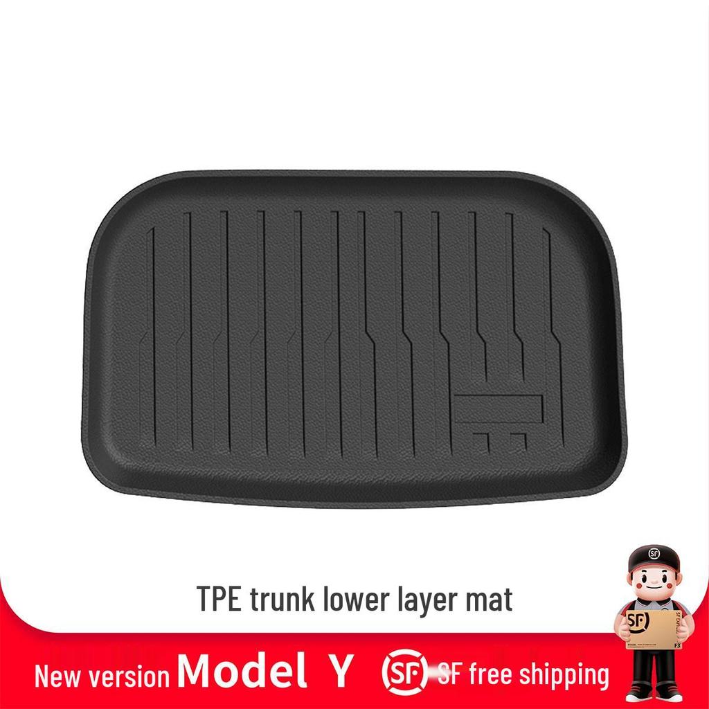 Tesla Model Y/YL/3 TPE Front & Rear Trunk Mats and Accessories