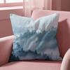 Foggy Forest Mountain Landscape Cushion Cover Multi-Scene Pillow Cover for Home & Car - Reversible, Soft & Durable for Daily Use