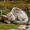 Dragon Sculpture Resin Craft Garden Ornaments Decor Unique Statue Sculpture Magic Flying Dragon Outdoor Yard Decoration