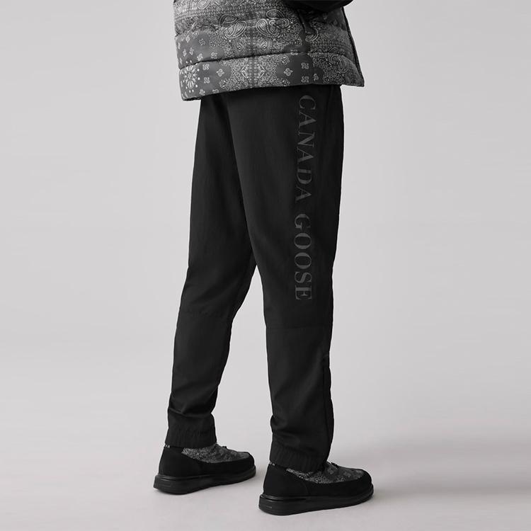 Canada Goose X Concepts Collaboration FW23 Elastic Drawstring Pocket Casual Pants Unisex pants Black 9000MCN-61