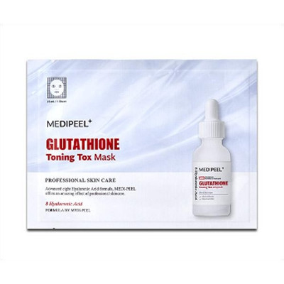 [MEDI] (bo1) Glutathione Toning Tox Mask 25ml * 10ea / No Box(Case)