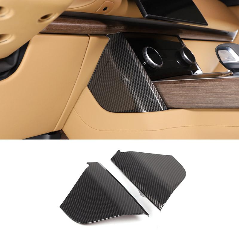 ABS Carbon Fiber For Land Rover Range Rover Vogue L460 2026-2026 Central Control Side Panel Stickers Car Interior Accessories