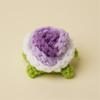 Knitted Flowers Smal Flowers Finished Handmade Flowers Artificial Flowers Crochet Flowers for Hair Clothes Decoration