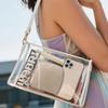 PU Leather Jewelry Packing Bag Tassel Multi Compartment Jewelry Storage Case Large Capacity Organizer Bag Jewelry Storage