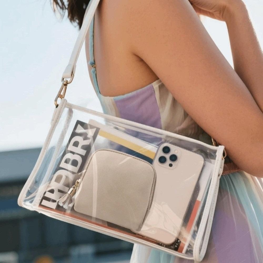 PU Leather Jewelry Packing Bag Tassel Multi Compartment Jewelry Storage Case Large Capacity Organizer Bag Jewelry Storage