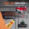 SucceBuy 550-2200 lbs Wired Electric Hoist Steel Wire Winch with 40ft Single Cable Lifting Height for Garage Warehouse Factory