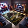 1PC Custom Name Dinosaur Adventure: Prehistoric Power Theme Floor Mat Ideal for Living Room, Game Rooms, Office, Bedroom,Floor Mat Playful Design