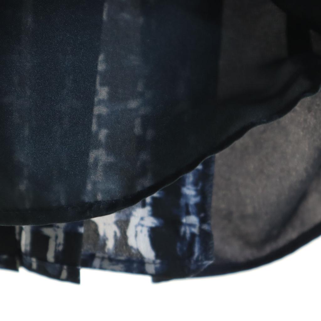 MAX&CO No Sleeve Pleated One Piece 38 Navy Women Used