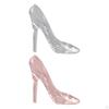 Acrylic Shoes Ornaments Transparent Princess Figurine Slipper Candy Holders Home Decor for