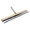 22 Inch Notched Epoxy Floor Squeegee 0.2in Serrated High Carbon Steel Blade for Self Leveling Cement Polyurethane Epoxy