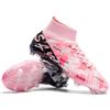 High Top Football Shoes New Ag Long Nails Tf Broken Nails Youth Children Primary School Students Sports Training Football Shoes