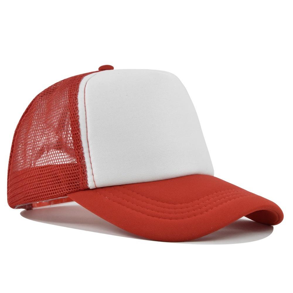 Custom Logo PVC Baseball Cap Mesh Peaked Advertising Hat for Team Building and Tour Groups 6-Panel