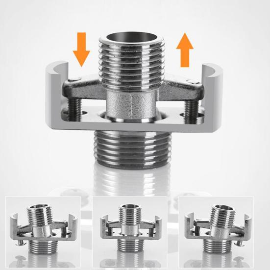 Universal Adjustable Copper Household Bathroom Shower Head Bracket Accessories