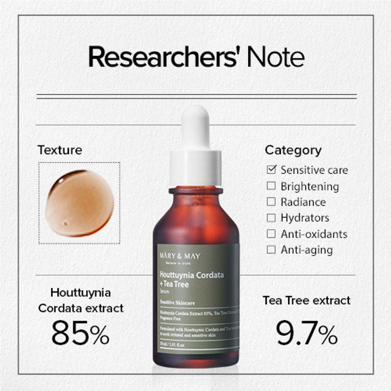 Mary&May Houttuynia Cordata + Teebaum Serum 30ml