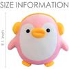 25/40CM Niedlicher Pinguin Stofftier Plüschkissen Weich Kawaii Squishy Anime Plüschtier Umarmendes Körperkissen Überraschungsgeschenke für Jungen Mädchen Kinder