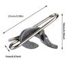 10Pcs Lures Clip Speed Clip for Sea Freshwater Fishing Line Clip Fishing Clip Stainless Steel Fishing Impact Baits Clip
