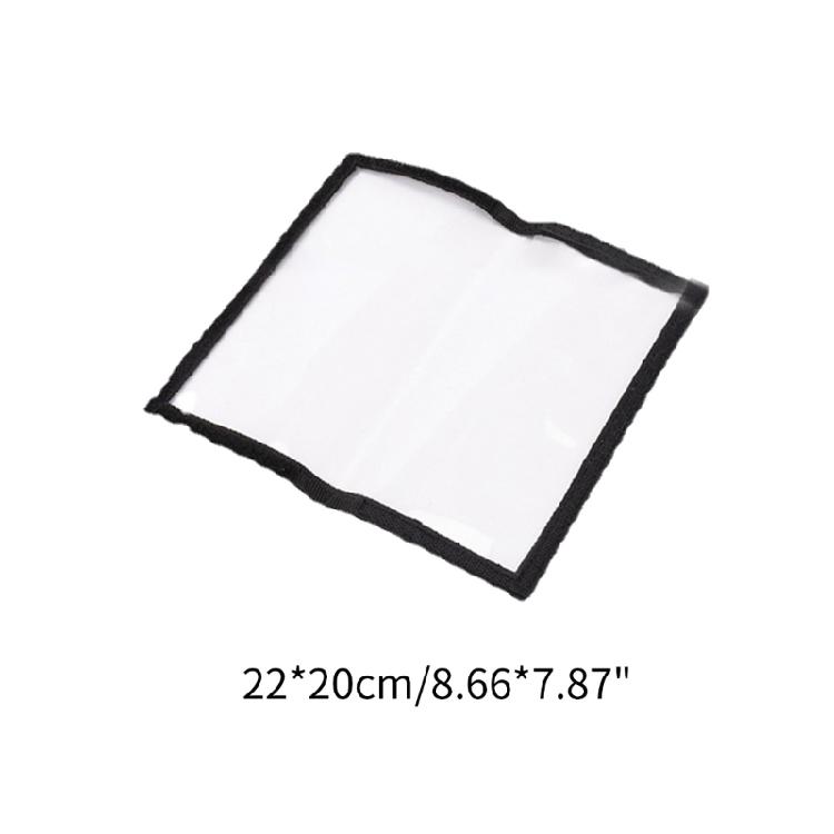 Clear PVC Fishing Lure Cover Fishing Lure Wrap Protective Fishing Hook Cover Fishing Crankbaits Spoons Fishing Baits Bag