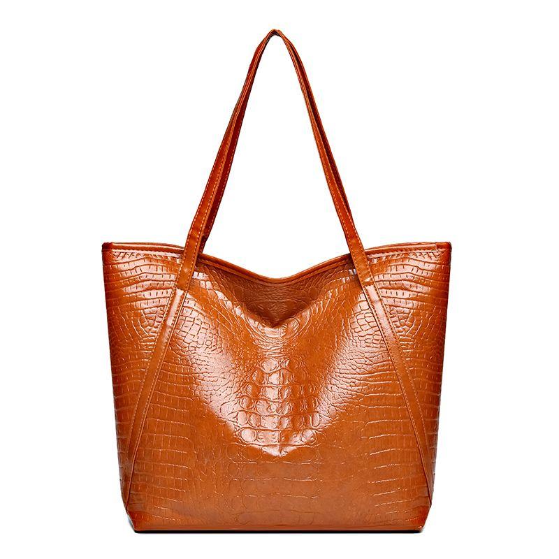 Damen Tragetasche Modische Weiche Vielseitige Schultertasche Großes Fassungsvermögen Handheld Damen Tasche