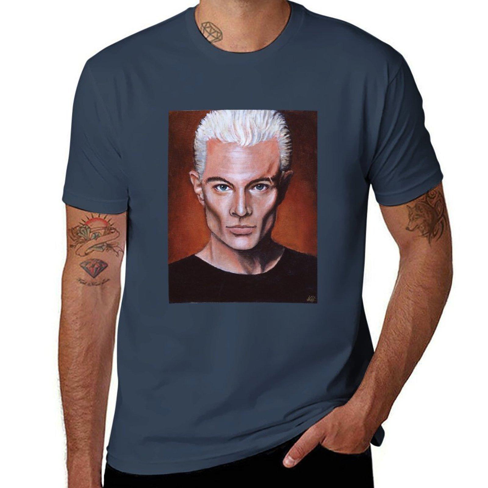 Spike or William the Bloody TShirt Large Size Casual Short Sleeve Top S