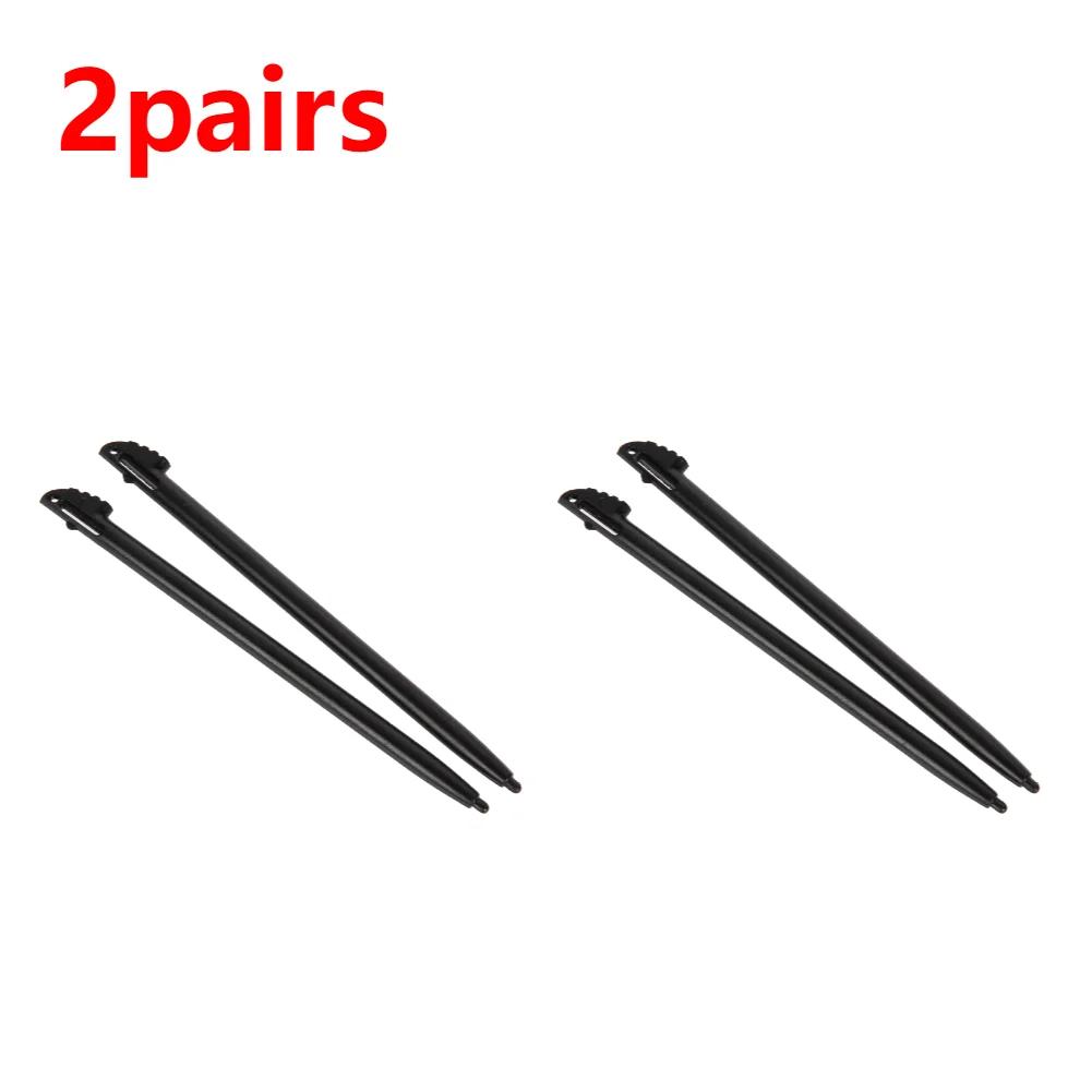 1-15pairs Touch Screen Stylus Pen Compatible with Nintendo 3DS XL / LL Gaming Accessories Black Plastic Gaming Touching Pencil