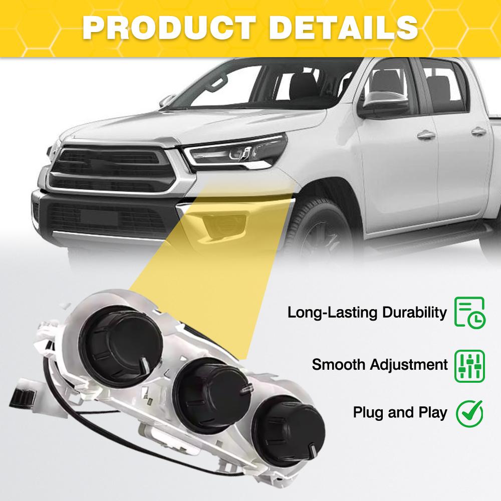 For Toyota Hilux 2015-2024 A/C Heater Control Unit Panel Switch 559000K010