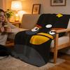 Throw High-Density Short Plush Blanket For Sofa Nap Air-Conditioned Room Soft Skin-Friendly Angry Birds