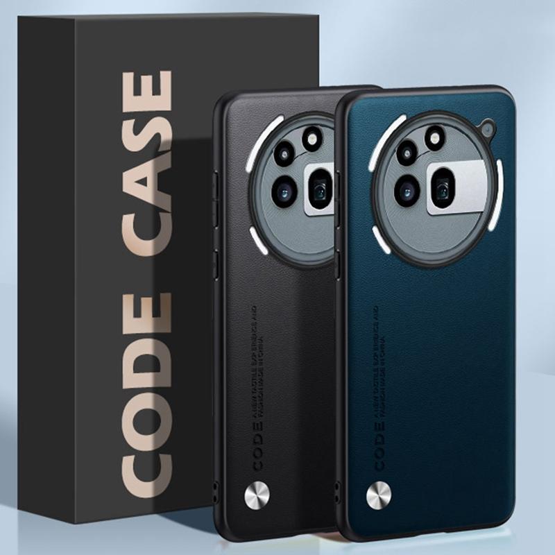 Luxusní PU kožené pouzdro For Nothing Phone 3A Pro Zadní kryt Matný silikon Plná ochrana Telefon Pouzdro For Nothing Phone3A Pro 5G