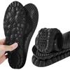 Graphene Running Shoe Insoles: Antibacterial, Breathable, Sweat-Absorbing, High Elasticity, Shock-Absorbing, 4D Massage, Cloud-Like Comfort.