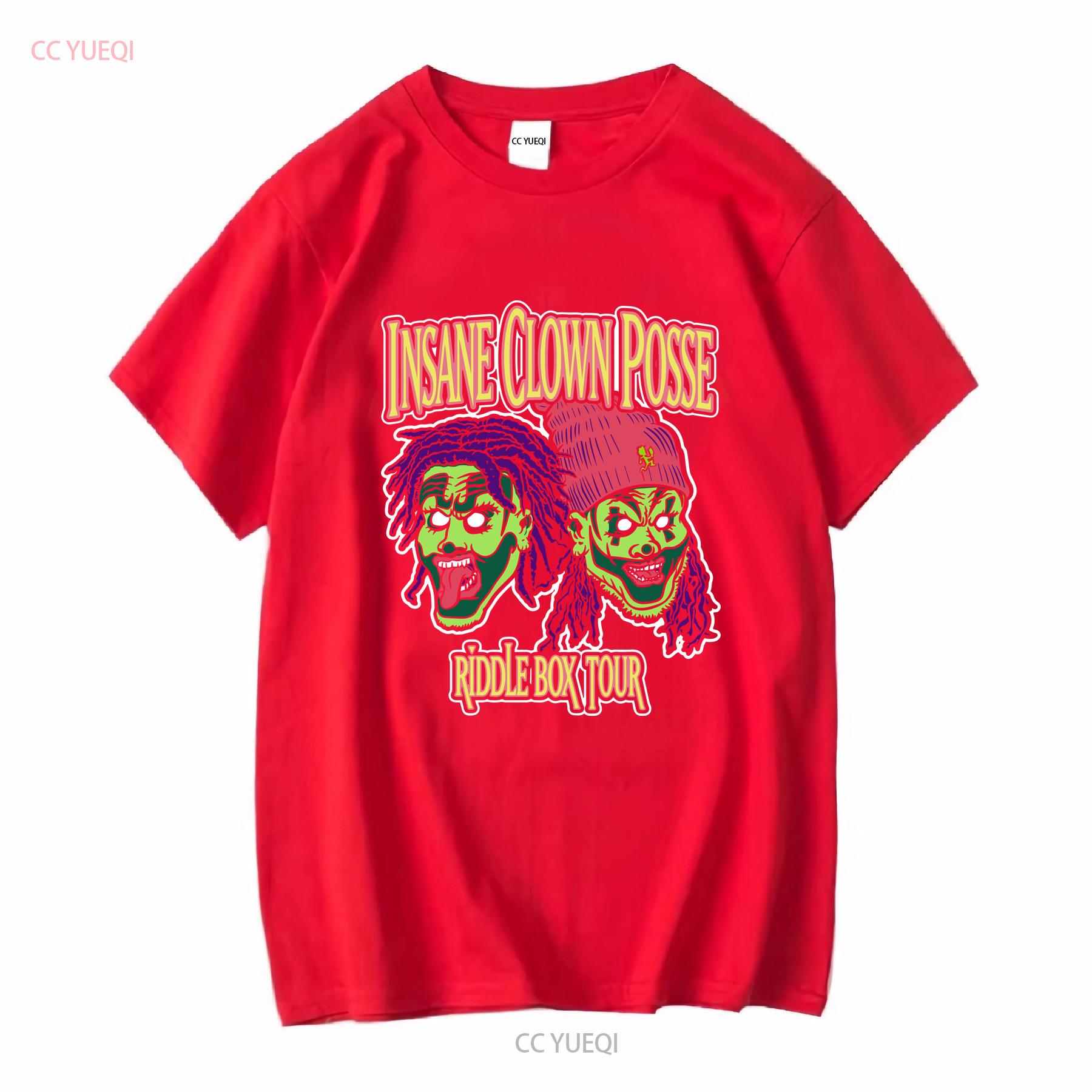 

Insane Clowns Posse Band T shirt For Fan All Sizes YA795 vintage Washed Comfortable fashion Top For Everyday Wear homme Unisex S