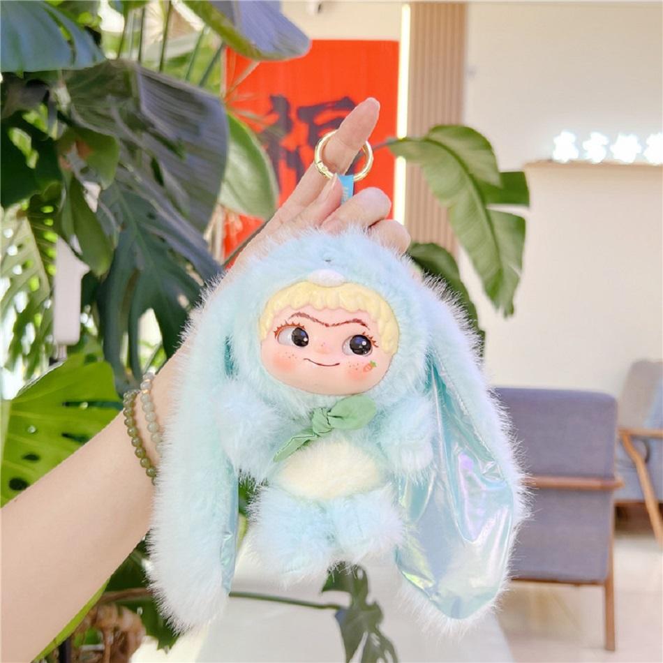 New Wakuku Fuzzy Trendy Fun Party Cute Wakuku Action Figure Cute Doll Plush Pendant Keychain Doll Girl Birthday Gift Toys
