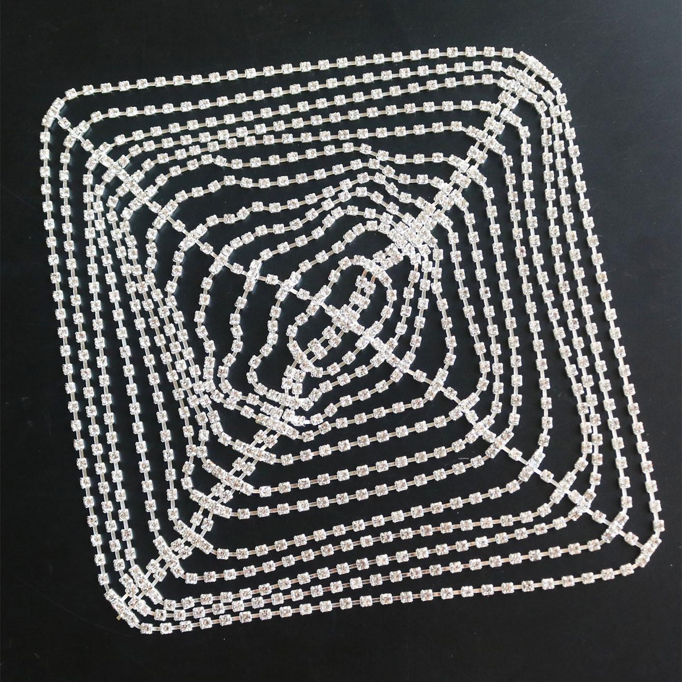 

Women S Rhinestone Hair Chain Party Fashion Full Diamond Multi-Layer Hair Accessories Headwear Women S Headwear