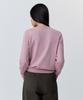 MUSINSA STANDARD WOMAN Women'S Essential Round Neck Knit [Smoke Pink]
