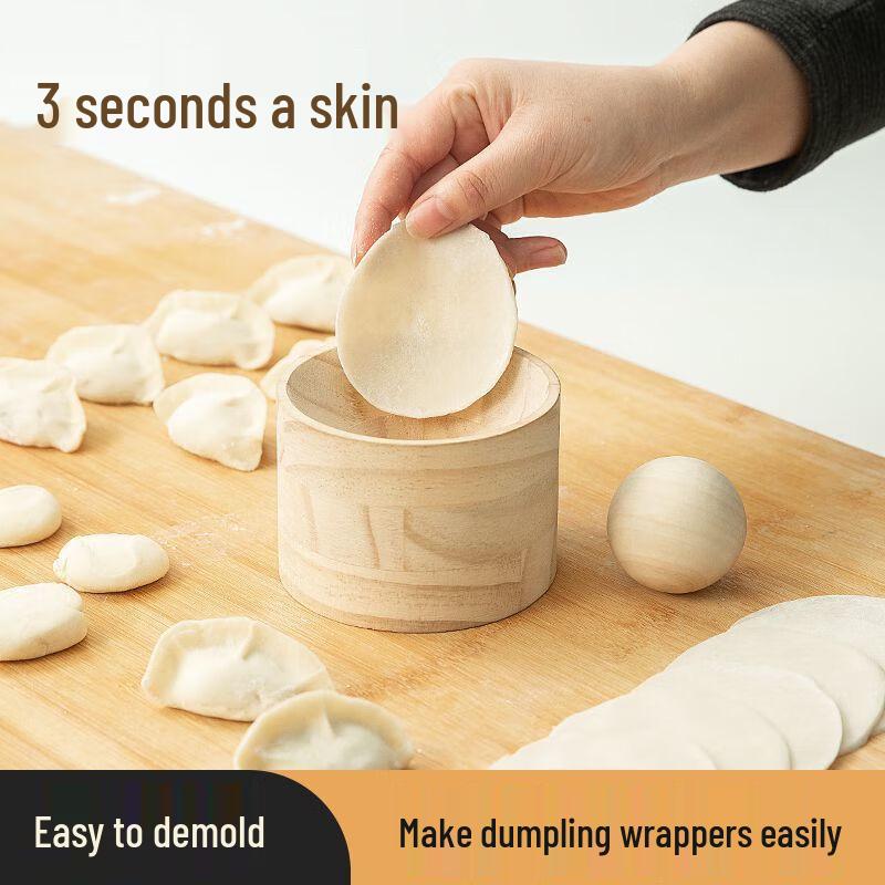 Zhaoran Okrągła Praska do Pierogów i Foremka