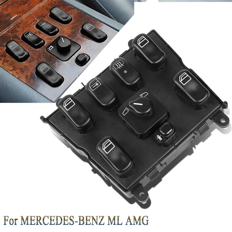 

Car Accessories Power Window Control Combined Switch Door Lock Central Button for Mercedes W163 ML Class 1998-2005 1638206610