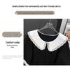 Plus Size Women's Summer Doll Collar Slimming Short Sleeve Top 