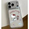 Hello Kitty Space Shell, Transparent Drop-Proof Case for Apple 17 Pro Max, 16, 15, 14/13, 12 Pro