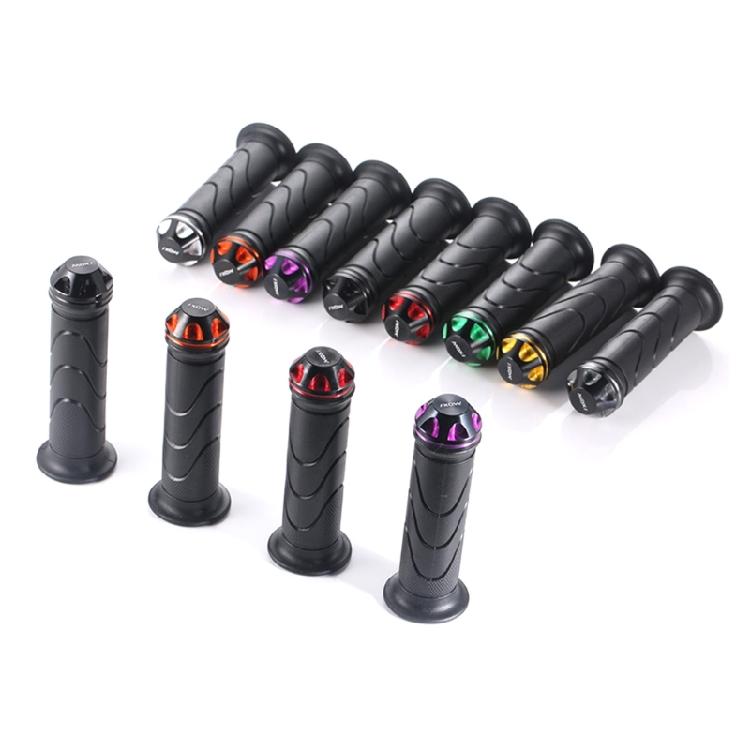 Rubber Handlebar Grips, Multiple Color Ergonomic Grips, Universally Motorcycle Bicycles Grips, Scooter Grips