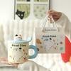 High-Value Ceramic Mug: Cute, Practical Birthday Gift for Boyfriend, Girlfriend, or Sisters